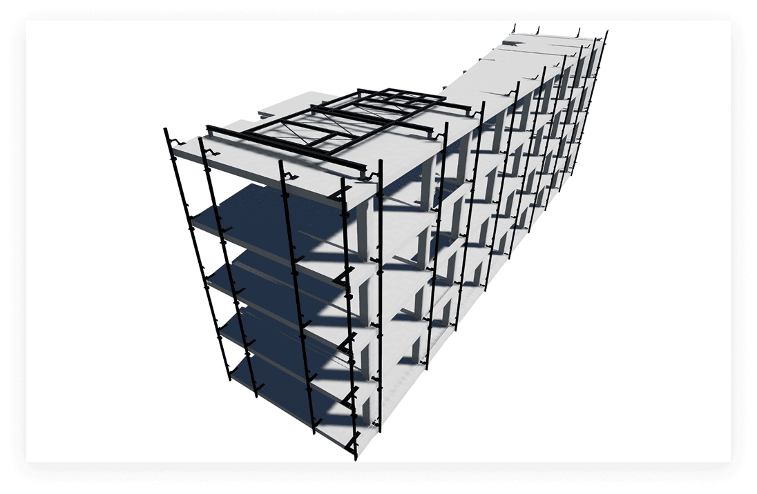 Frames en ondersteuningsconstructies